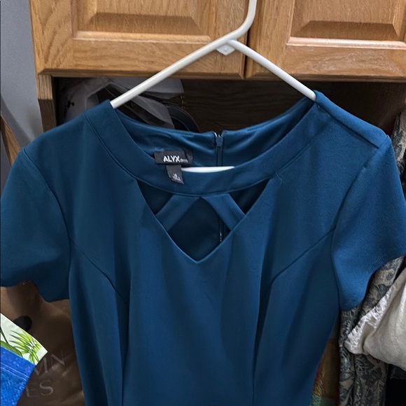 Alyx Dresses & Skirts - ALYX Elegant Teal Dress size 14